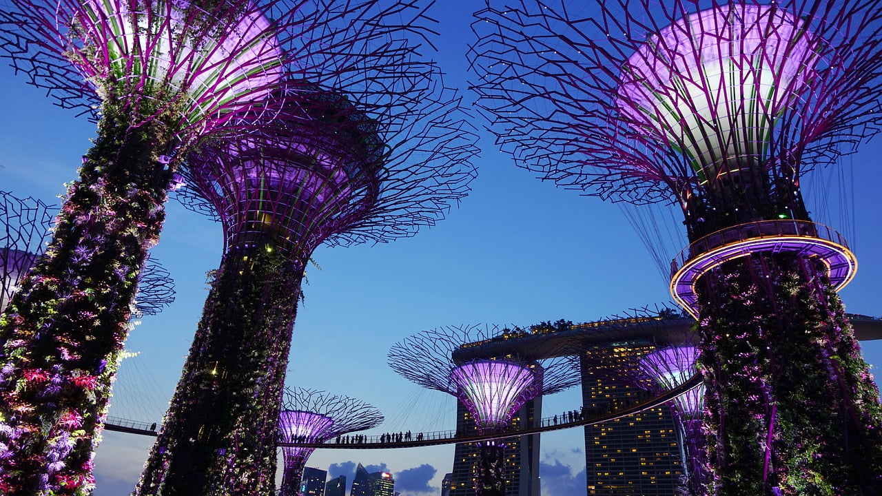 Geschäfte machen in Singapur